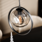 Jovani hanglamp smoke glas 3L van het woonmerk Vurna