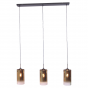 Jalama hanglamp glas goud 3L 100 cm van het woonmerk Vurna