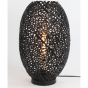 Sinula tafellamp Ø33x52 cm mat zwart van het woonmerk Light&Living