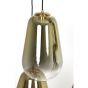 Maeve hanglamp 7L - glas goud-helder/goud