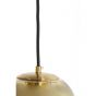 Maeve hanglamp 7L - glas goud-helder/goud