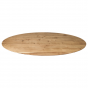 Zurich ovaal tafelblad 200x100x3.8 acaciahout naturel van het woonmerk HSM Collection