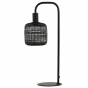 Lekang tafellamp 24x18x58 cm mat zwart van het woonmerk Light&Living