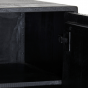 Abage kast 150x40x80 cm hout zwart van het woonmerk Light&Living
