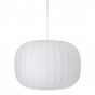 Lexa hanglamp kunststof wit 35 cm van het woonmerk Light & Living