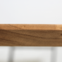Zurich ovaal tafelblad 220x110x3.8 acaciahout naturel van het woonmerk HSM Collection