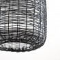 Lekang tafellamp 24x18x58 cm mat zwart van het woonmerk Light&Living