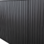 New Gravure dressoir 200cm grenen zwart van het woonmerk WOOOD