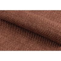 Lumi armstoel | naturel oak onderstel | stof Basel - terracotta