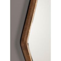 Dutchbone Bryn organische spiegel - bruin