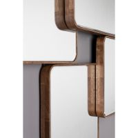 Dutchbone Cordelia spiegel rubberhout 70x120 cm - bruin