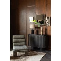 Dutchbone Cordelia spiegel rubberhout 70x120 cm - bruin