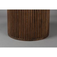 Dutchbone Arda eettafel ø115 cm - bruin