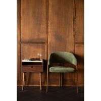 Dutchbone Arda bijzettafel/nachtkastje - bruin