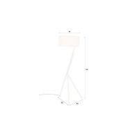 Murphy vloerlamp - beige