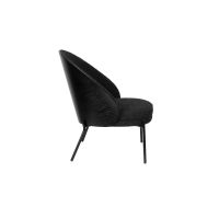 Dutchbone Rodin fauteuil - zwart