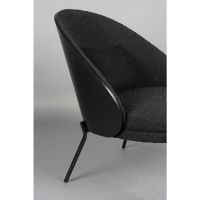 Dutchbone Rodin fauteuil - zwart