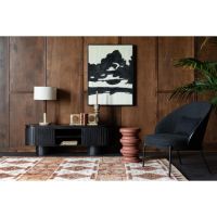 Dutchbone Rodin fauteuil - zwart