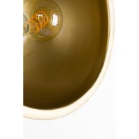 Puur Dudley wandlamp rond M - zwart/goud