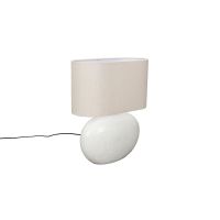 Dutchbone Hailey tafellamp - beige