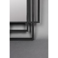 Dutchbone Ramsey spiegel - zwart