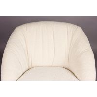Dutchbone Emilius fauteuil - beige