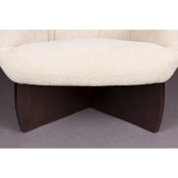 Dutchbone Emilius fauteuil - beige