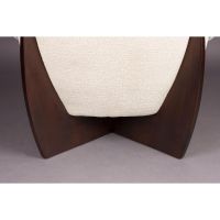 Dutchbone Emilius fauteuil - beige