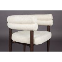 Dutchbone Sela eetkamerstoel - off-white