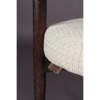 Dutchbone Sela eetkamerstoel - off-white