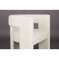 Dutchbone Medina eetkamerstoel - off-white