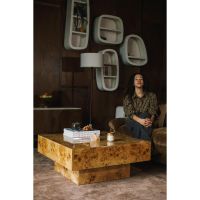 Dutchbone Quinn salontafel - naturel/bruin