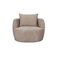 Dutchbone Rocca fauteuil - cappuccino - beige