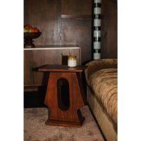 Dutchbone Pilaster bijzettafel - bruin