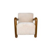 Dutchbone Robinson fauteuil - beige