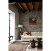 Mush bijzettafel L groen/bruin