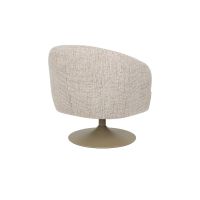 Puur Rolland draaifauteuil - beige/bruin