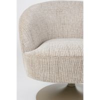 Puur Rolland draaifauteuil - beige/bruin