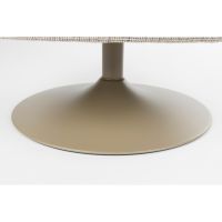 Puur Rolland draaifauteuil - beige/bruin