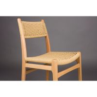 Dutchbone Cecille eetkamerstoel - naturel