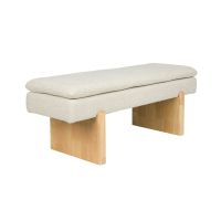 Puur Preston bench - beige/hout