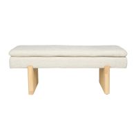 Puur Preston bench - beige/hout