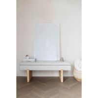 Puur Preston bench - beige/hout
