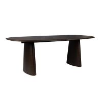 Puur Vandy ovale eettafel - bruin