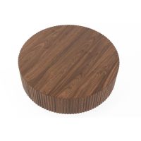 Puur Rory salontafel ø80 cm - bruin