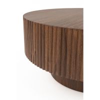Puur Rory salontafel ø80 cm - bruin