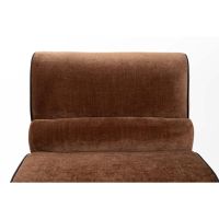 Dutchbone Donna fauteuil - donkerbruin
