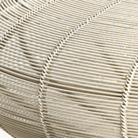 Light & Living Bahoto hanglamp Ø51x20 cm - mat crème - OUTLET B