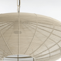 Light & Living Bahoto hanglamp Ø51x20 cm - mat crème - OUTLET B