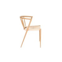 Puur Clyde eetkamerstoel hout - naturel